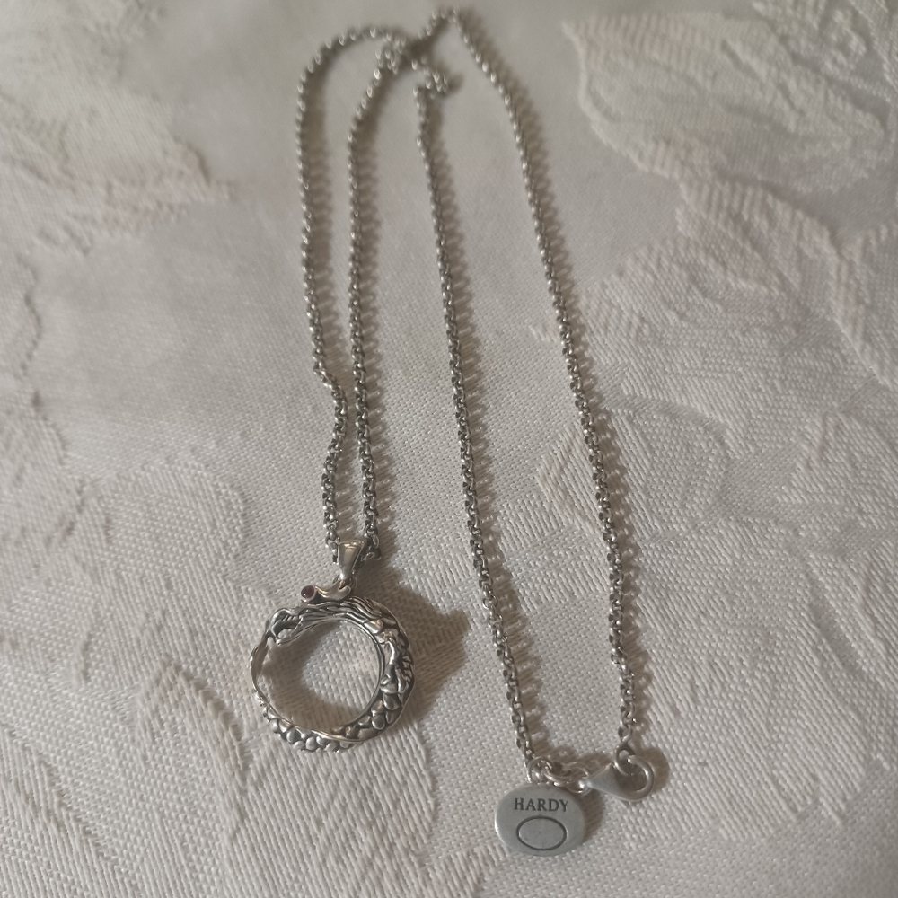 John Hardy Legends Naga Dragon Necklace, SS - Picture 4 of 10